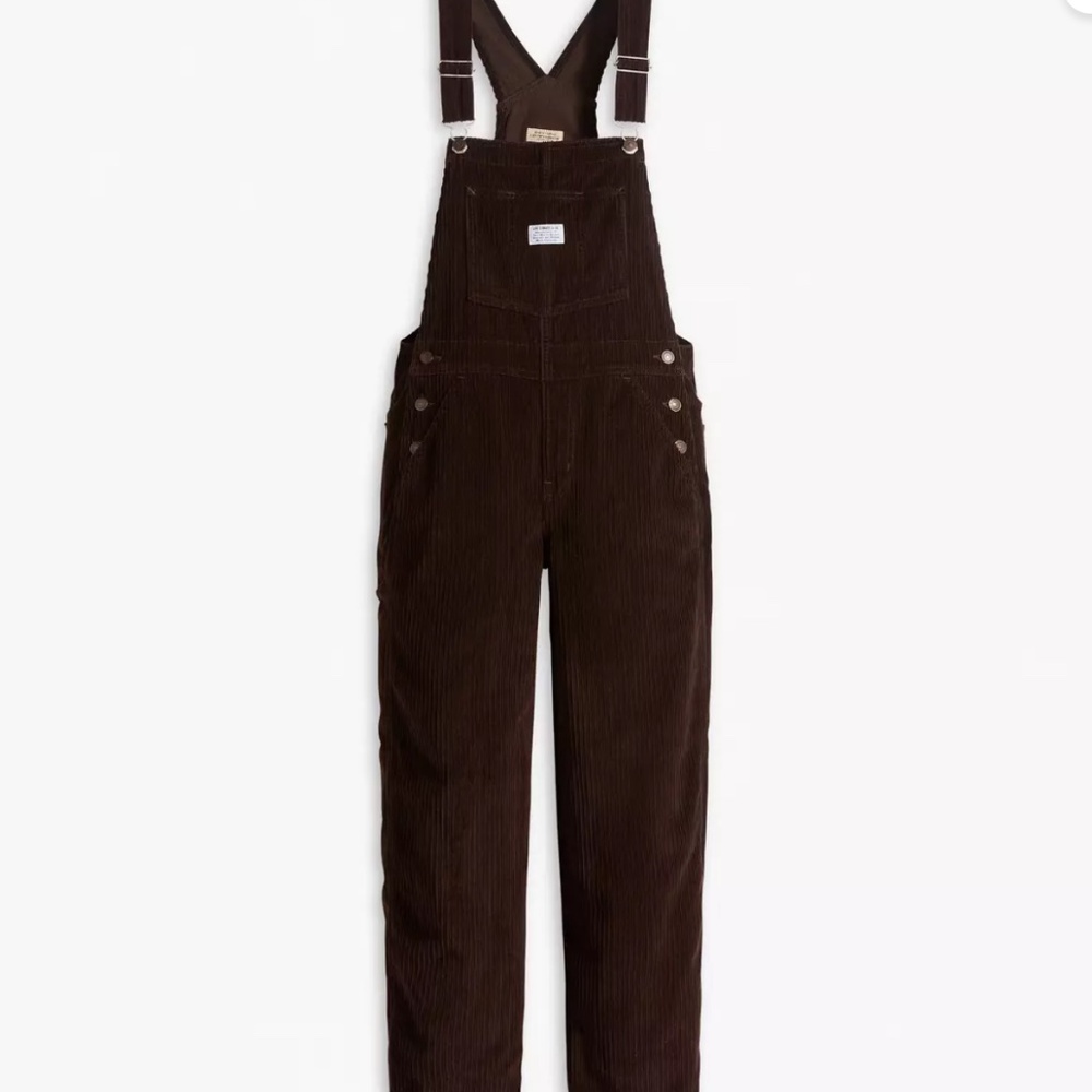 Levi’s Baggy Highwater Corduroy Overalls - S